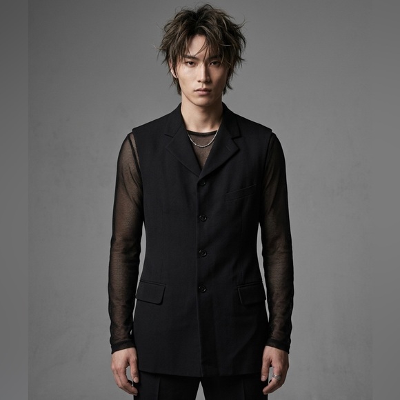Comme des Garcons Other - Comme des Garcons Homme Plus Men's Modern Tailored Vest Blazer N266-3